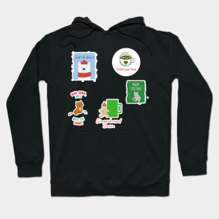 Christmas Holiday Sticker Pack Hoodie